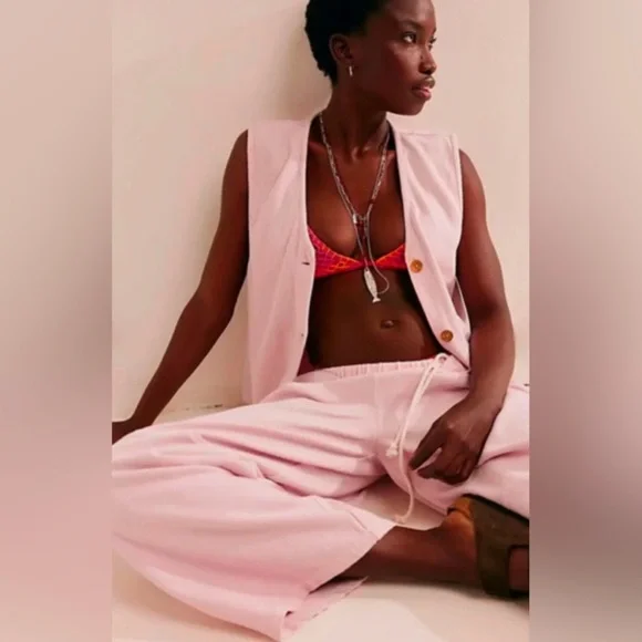 Free People NWOT Kayden Barrel Pants - Picture 5 of 5